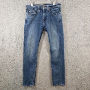 Revtown Sharp Jeans Men’s W30 L30 Straight Leg Stretch Denim Dark Wash